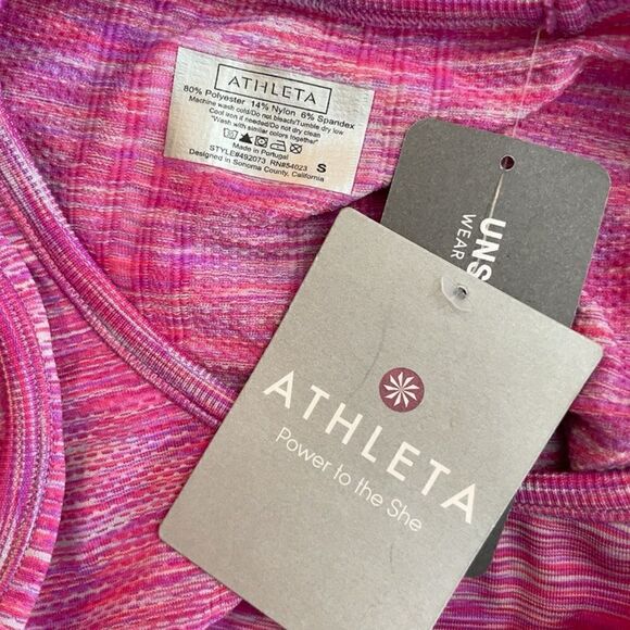 2 for $30 ATHLETA Fastest Track Space Dye Tank NWT - Picture 7 of 7